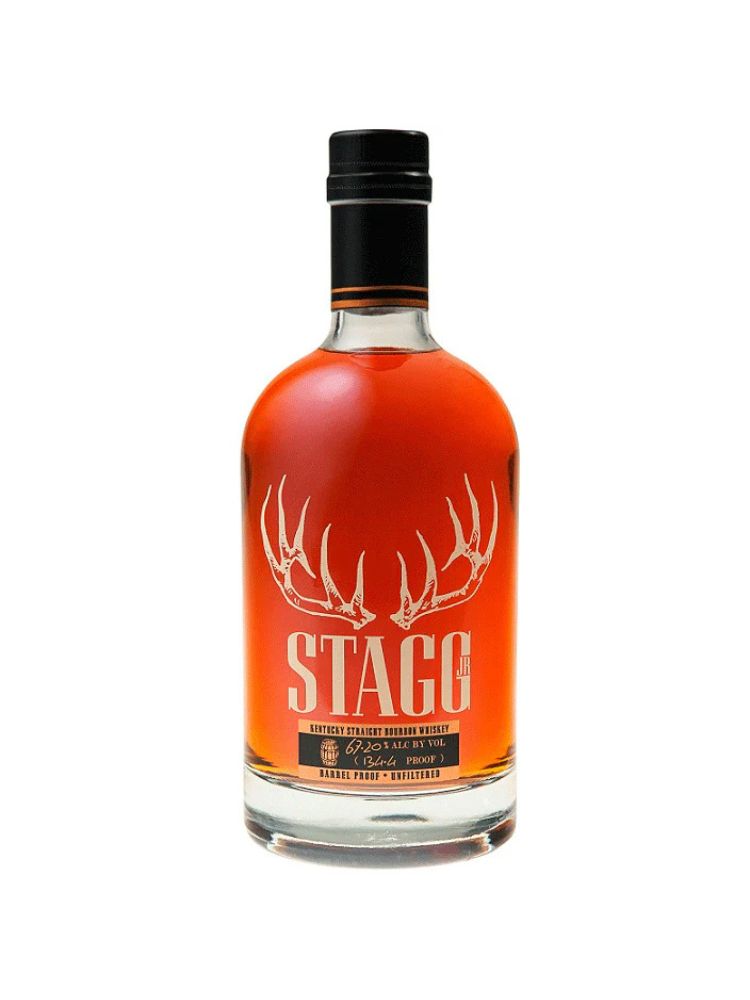 Stagg Jr Kentucky Straight Bourbon Batch 14 130.2 Proof, 750mL bottle on white background