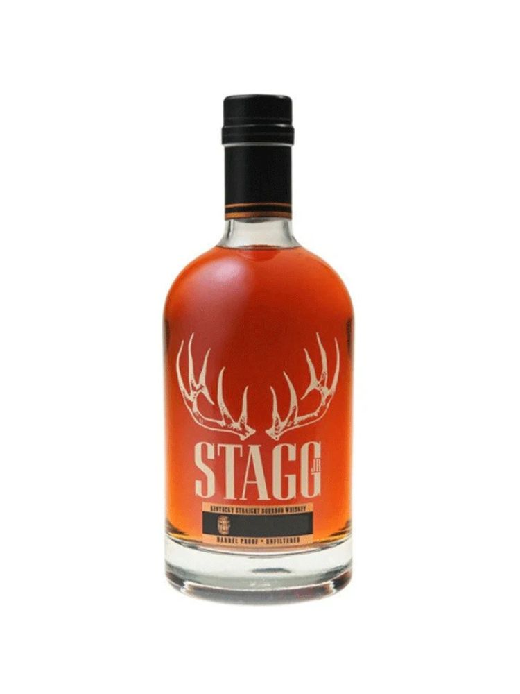 Stagg Jr Kentucky Straight Bourbon Batch 9 131.9 Proof, 750mL bottle on white background