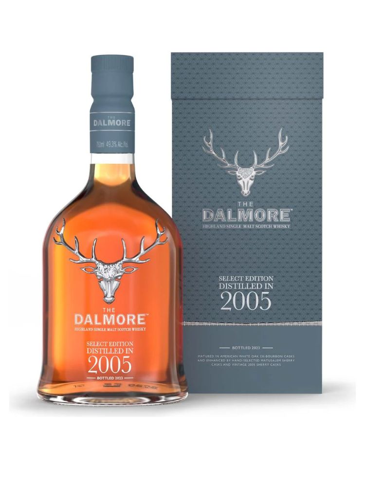 The Dalmore Select Edition 2005 Distilled Scotch Whisky, 750mL bottle on white background.