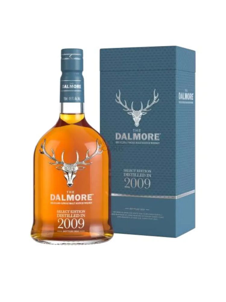 The Dalmore Select Edition 2009 15 Year Old Single Malt Scotch Whisky, 750mL bottle on white background.