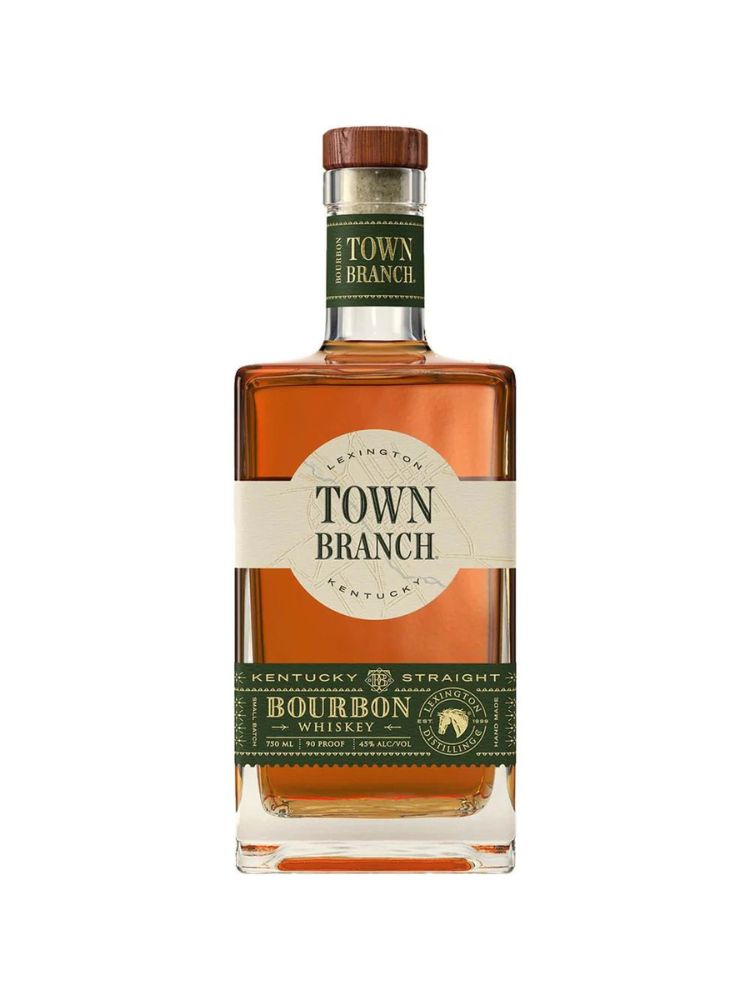 Town Branch Kentucky Straight Bourbon Whiskey, 750mL bottle on white background